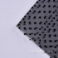 100% polyester Polka Dot Black Flocking Tulle Tulle